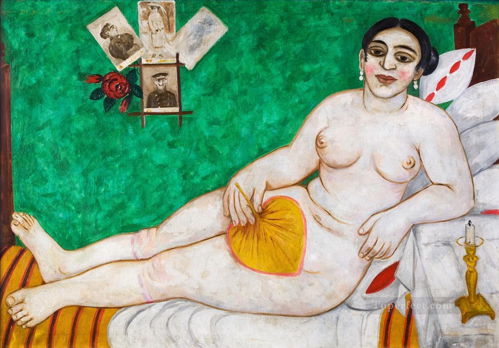 ユダヤ人のヴィーナス 1912 年ヌード現代現代印象派油絵